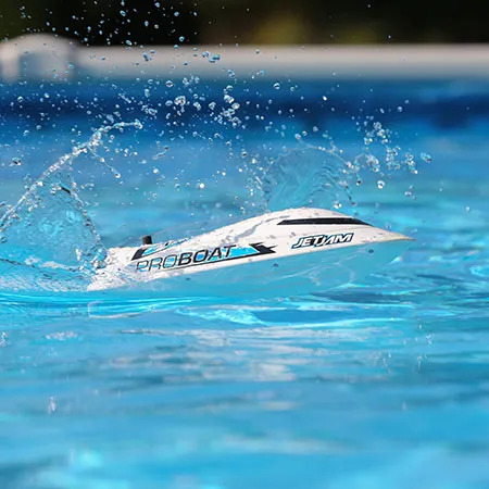 PRB08031T2 | PRO BOAT JET JAM POOL RACER RC BOAT WHITE - PROBOAT