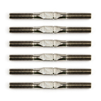 FT 1:14 Titanium Turnbuckle Set, silver, 35 mm/1.37 in