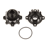 TC7.2 Gear Diff Case, black aluminum