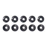 M4 Low Profile Serrated Steel Wheel Nuts