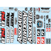 ####RC10B74 Decal Sheet