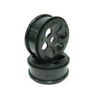 GV C08B02BA CIRCLE  WHEEL  BLACK  2PCS