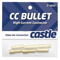 Castle 5.5mm High Current Bullet Connector Set (3 Pair)