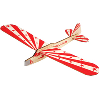 FLF J3 PIPER  Jet Balsa Chuck Glider 12in