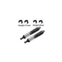 HAIBOXING 6558-T001 REAR ALUMINUM CAPPED SHOCKS+CLASPS (PAIR)