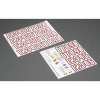 Team Losi Mini-Late Model Sticker Sheet