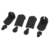 RPM Shock Shaft Guards - Black - 1/10 Scale Shocks