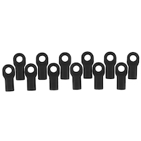 RPM Short Rod Ends - Black - Traxxas