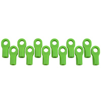 RPM Short Rod Ends - Green - Traxxas