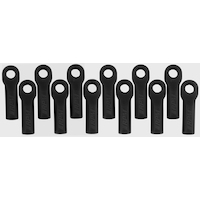 RPM Long Rod Ends - Black - Traxxas