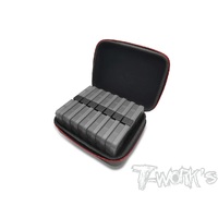 TWORKS TT-119-B T-Work's Multi-function Bag with 10 of 15 Case Hardware Storage Boxes