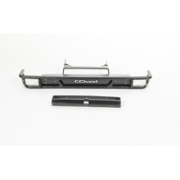 Tube Rear Bumper for Axial SCX10 II XJ (Black)