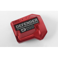 Defender D110 Diff Cover for Traxxas TRX-4 (Red)