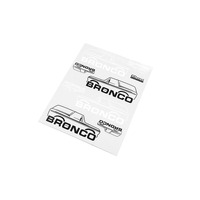 Body Decals for Traxxas TRX-4 '79 Bronco Ranger XLT (Style B)