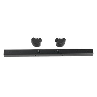 Classic Front Bumper for RC4WD Gelande II 2015 Land Rover Defender D90 (Black)