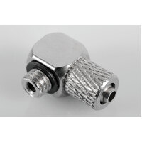 Hydraulic Connector M5 x 4mm Tube (90deg)