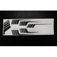 RC4WD Clean Stripes for 1987 Toyota XtraCab Hard Body (Black)