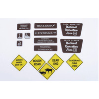 Tough Terrain Scale Signs