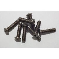 Titanium Hex Socket Screws M4x16mm (10)