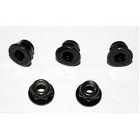 M4 Flanged Lock Nut (Black)