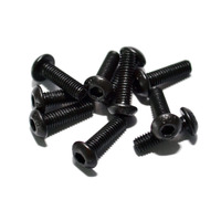 Steel Button Head Cap Screws M3 x 10mm (10)