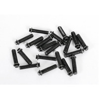 RC4WD Miniature Scale Hex Bolts (M3x12mm) (Black)