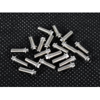 RC4WD Miniature Scale Hex Bolts (M3x8mm) (Silver)