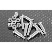 Leaf Spring Shoulder Screws (Silver)