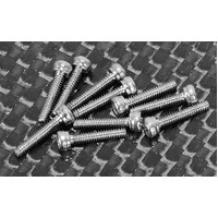 Socket Head Cap Screws M1.6 x 8mm (10)