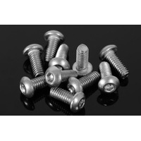 Button Head Cap Screws M2.5 x 6mm (10)