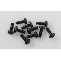 Button Head Self Tapping Screws M2.5 X 6mm (Black)