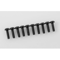 Button Head Self Tapping Screws M2.5 X 8mm (Black)