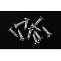 Flat Head Self Tapping Screw 1.6 X 6mm (Silver)