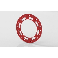 Replacement Beadlock Rings for TRO 1.7" Wheels (Red)