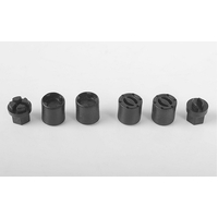 RC4WD 1/18 Scale Warn Front and Rear Hubs