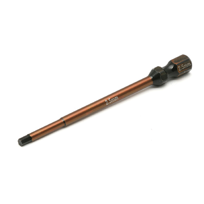 FT 1/4 in Hex Driver Bit, 2.5 mm standard