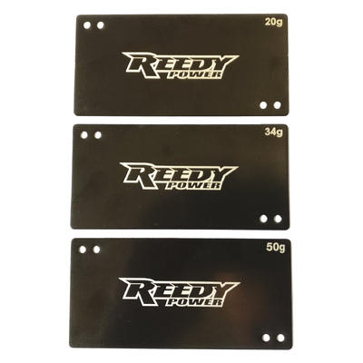 Shorty Battery Weight Set, 20g, 34g, 50g