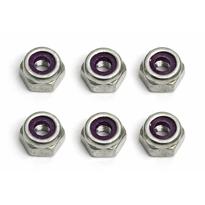 ###Locknut 10-32 aluminium