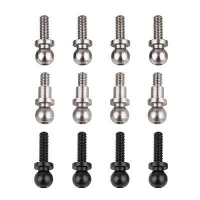 Enduro IFS Ballstuds, 5.8 mm, short neck