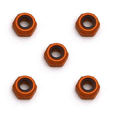 Associated 4-40 Locknut, Aluminium, Small Pattern