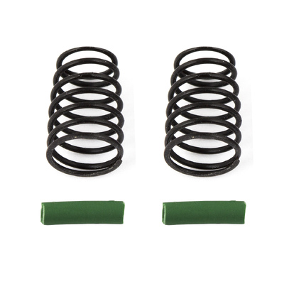 RC10F6 Side Springs, green, 4.2 lb/in