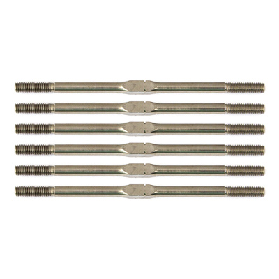 ProSC10 FT Titanium Turnbuckle Set, 3x67 mm/2.65 in, silver