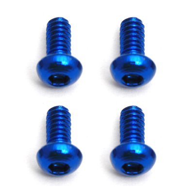 #### FT Screws, Blue Aluminum M2x4 mm BHCS