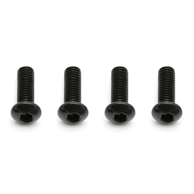 Droop Screws, M4 0.7x12mm BHCS, black