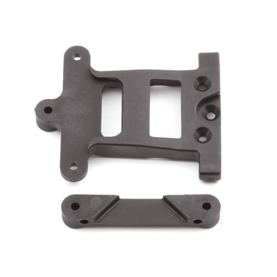 B44 Rear Chassis Plate, 3 deg. arm mount