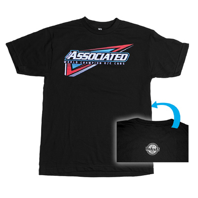 ####Team Associated Tri T-Shirt, black, M