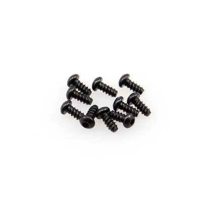 Axial M2.6x6mm Hex Socket Tapping Button Head (Black) (10pcs)