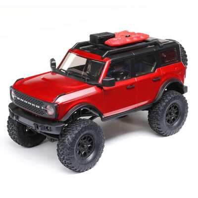 Axial SCX24 2021 Ford Bronco 1/24 Crawler RTR, Red