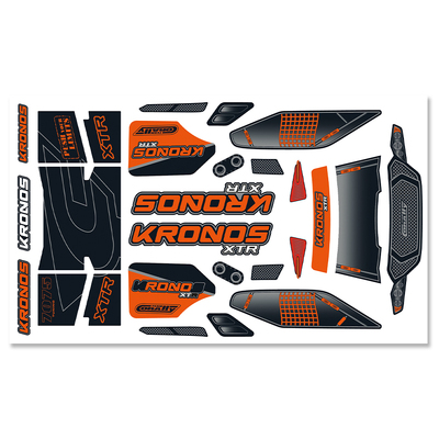 Team Corally - Body Decal Sheet  - Kronos XTR - 1 pc