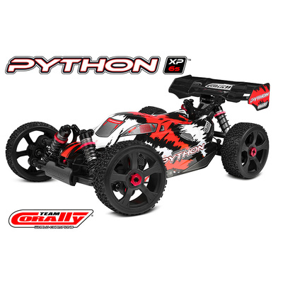 Team Corally - 2021 version PYTHON XP 6S - 1/8 Buggy EP - RTR - Brushless Power 6S